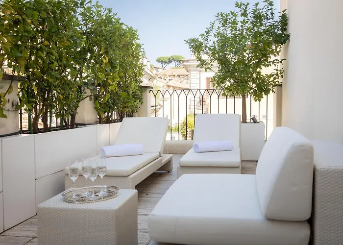 Appartement Amazing 3 Levels Penthouse Piazza Venezia Rome